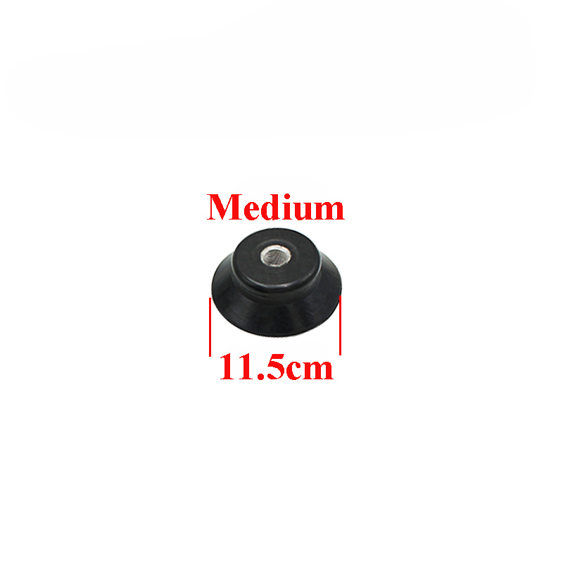 Pneumatic dent puller with 15 cm , 8 cm, 11,5 cm cups for car body repair: Silver