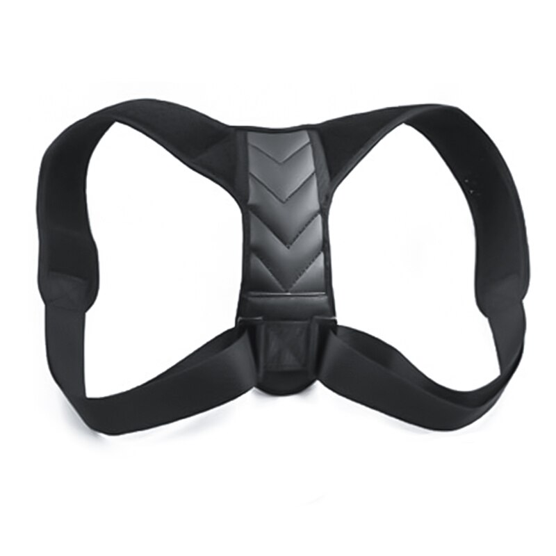 Justerbar hållningskorrigering stag rygg bälte stöd korsett ryggrad axel ländrygg ställning korrigering stöd corrector unisex: L