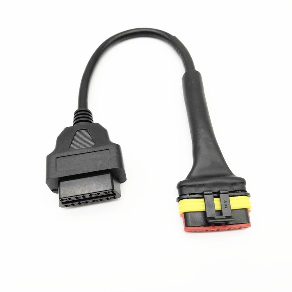 Bnl-Benelli 6 Pin Connector Obd Ii K-Line/L-Lijn Diagnostische Harnas Elektronische Kabel Van bnl Motorfiets