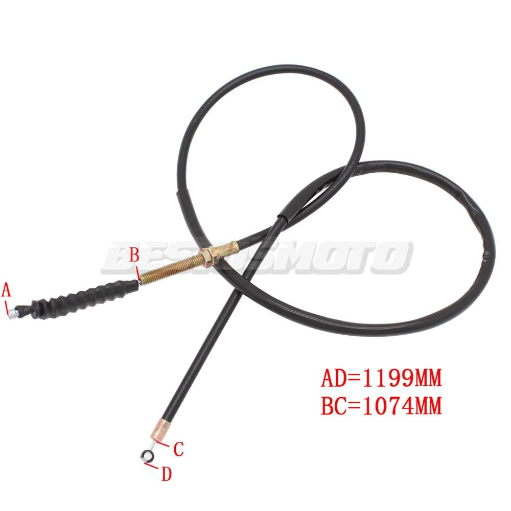 Accesorios para motocicleta, Cable de embrague, Cable de acero, línea de tracción para Triumph Bonneville T100