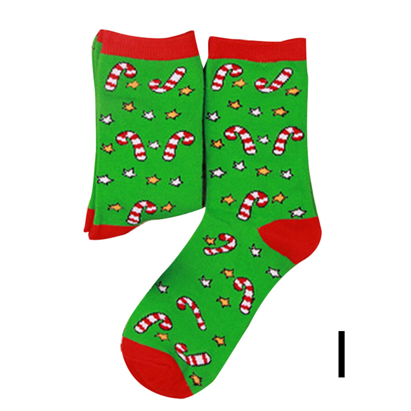 Christmas Pattern Printing Socks Winter Warm Cotton Middle Tube Socks Unisex YS-BUY: i