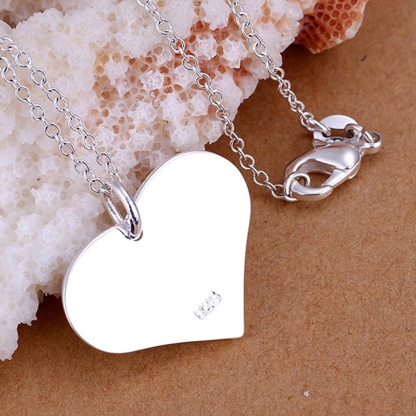 Collier classique de luxe en argent, magnifique, ravissant, cordé, populaire, exquis, offre spéciale, P143