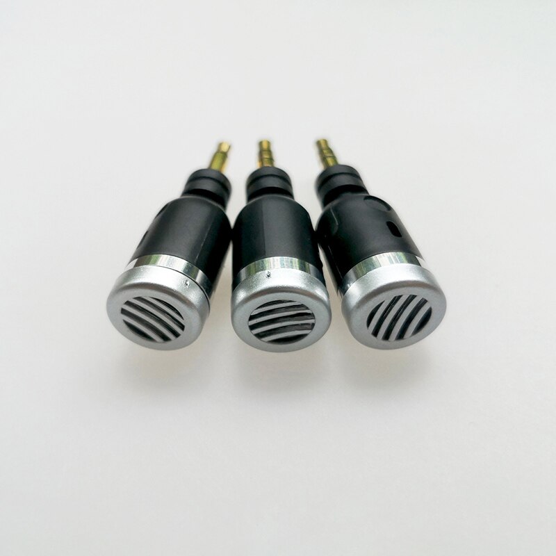 Portable Mini 3.5mm Mono/ Stereo/ 4 Pole Mini Microphone Flexural Bendable Microphone for Mobile Phone Computer Recording Device