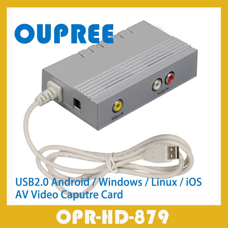 OPR-HD879 UVC USB AV Android Capture Card, Android, Window, Linux, iOS USB Video Capture Card