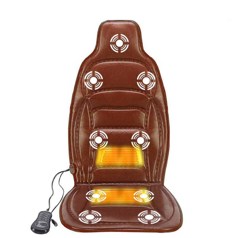 12v bil massasje enhet multifunksjonelle full-body hjemme stoler pute nakke massasje pute oppvarmet bil: Pu