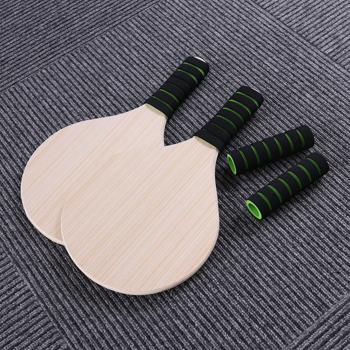 Paddle Ball Game Beach Tennis Pingpong Cricket Badminton Racket Paddles Set Indoor Outdoor Racquet Game For Kids And Adults