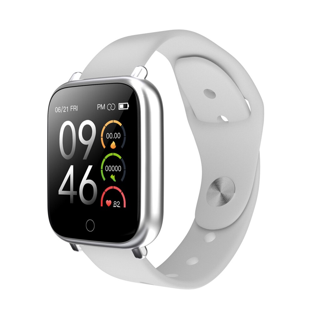 Smart Sport Pedometer Fitness Tracker Timer Intelligent Exercise Pedometer Heart Rate Measurement Sleep Monitoring Photoing