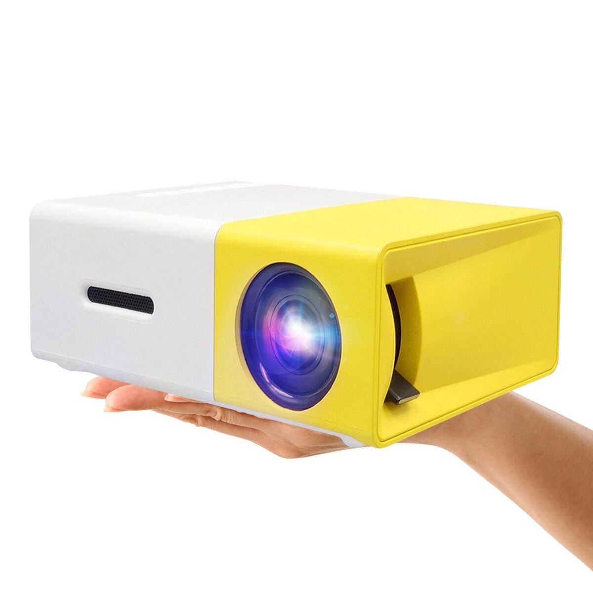 YG-300 Lcd Led Projector 400-600 Lumens 320X240 800:1 Ondersteuning 1080P Draagbare Office Home Cinema