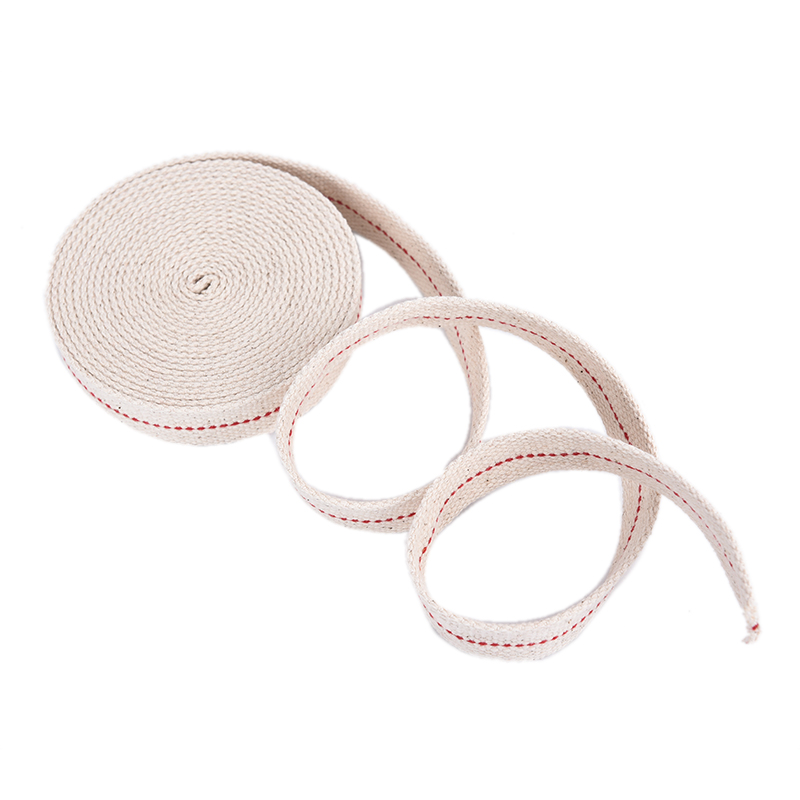 Diy 1/1.5/4.5M Accessoire Materiaal 1/1.5M Sterke Platte Katoenen Lont Core Voor Kerosine Brander Kachel Verlichting Lantaarn Olie Lamp Maken