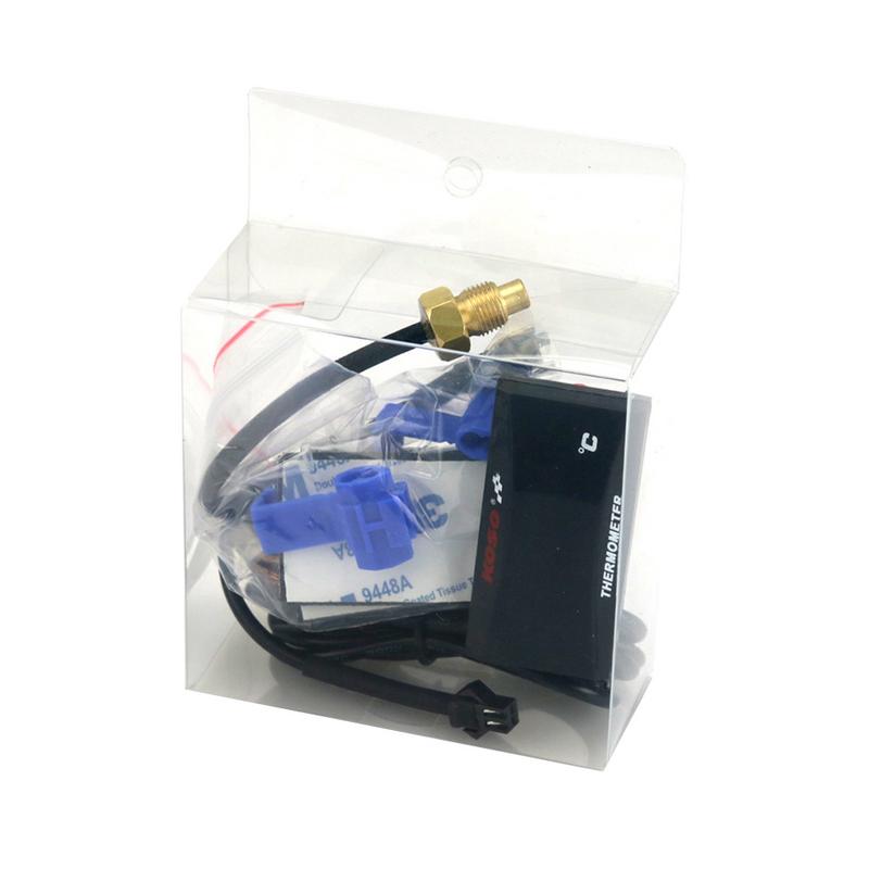 Termómetro Digital modificado Universal para motocicleta, medidor de temperatura de agua para Scooter de carreras, termómetros