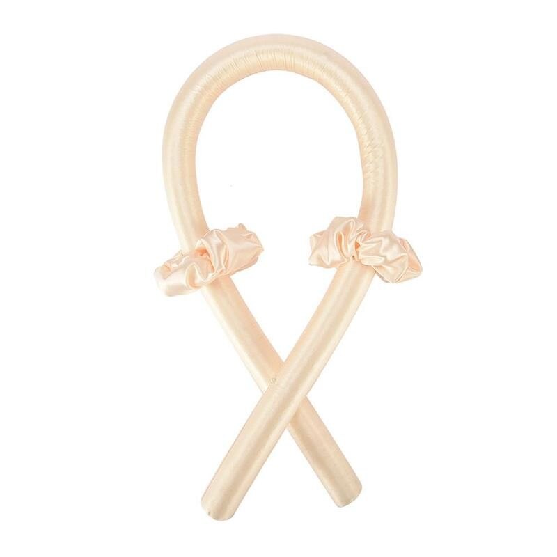 Heatless Curling Rod Headband Lazy Curler Set Make Hair Soft And Shiny Foam Sponge Simple Curling Iron Wand With Hair Ring