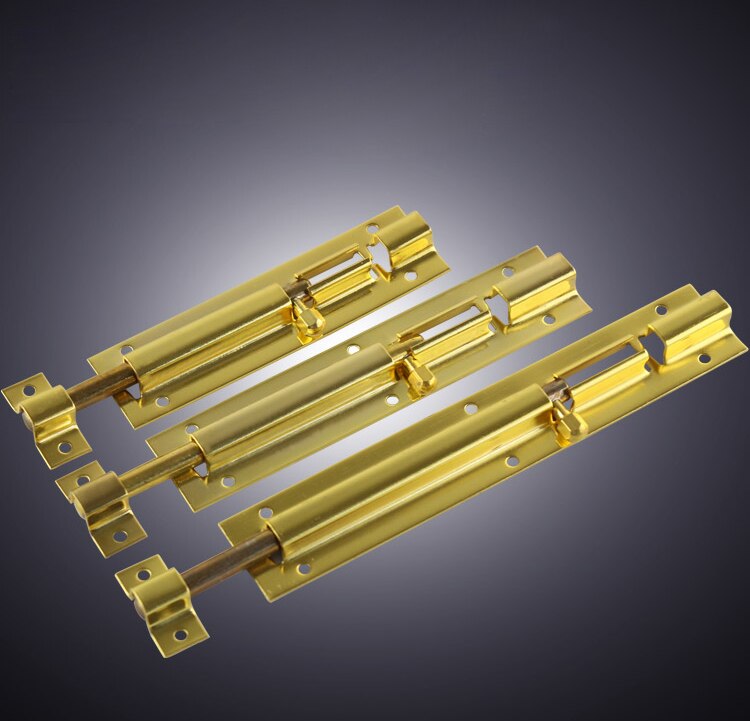 Thickened Stainless SteelDoor Plugs Security Door Latches Warehouse Door Bolts Plug Buckle for Windows and Doors