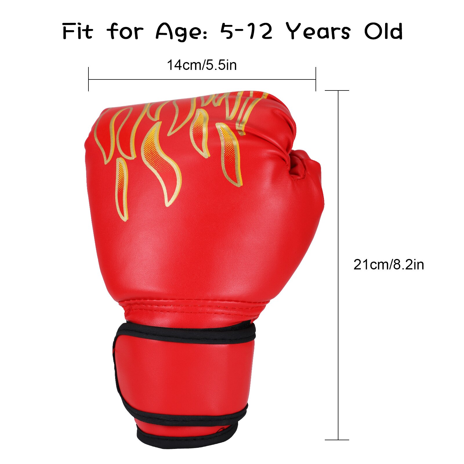 Kids Boxing Gloves Kickboxing Training Gloves Punching Sandbag PU leather Sports Fighting MMA Boxing Glove