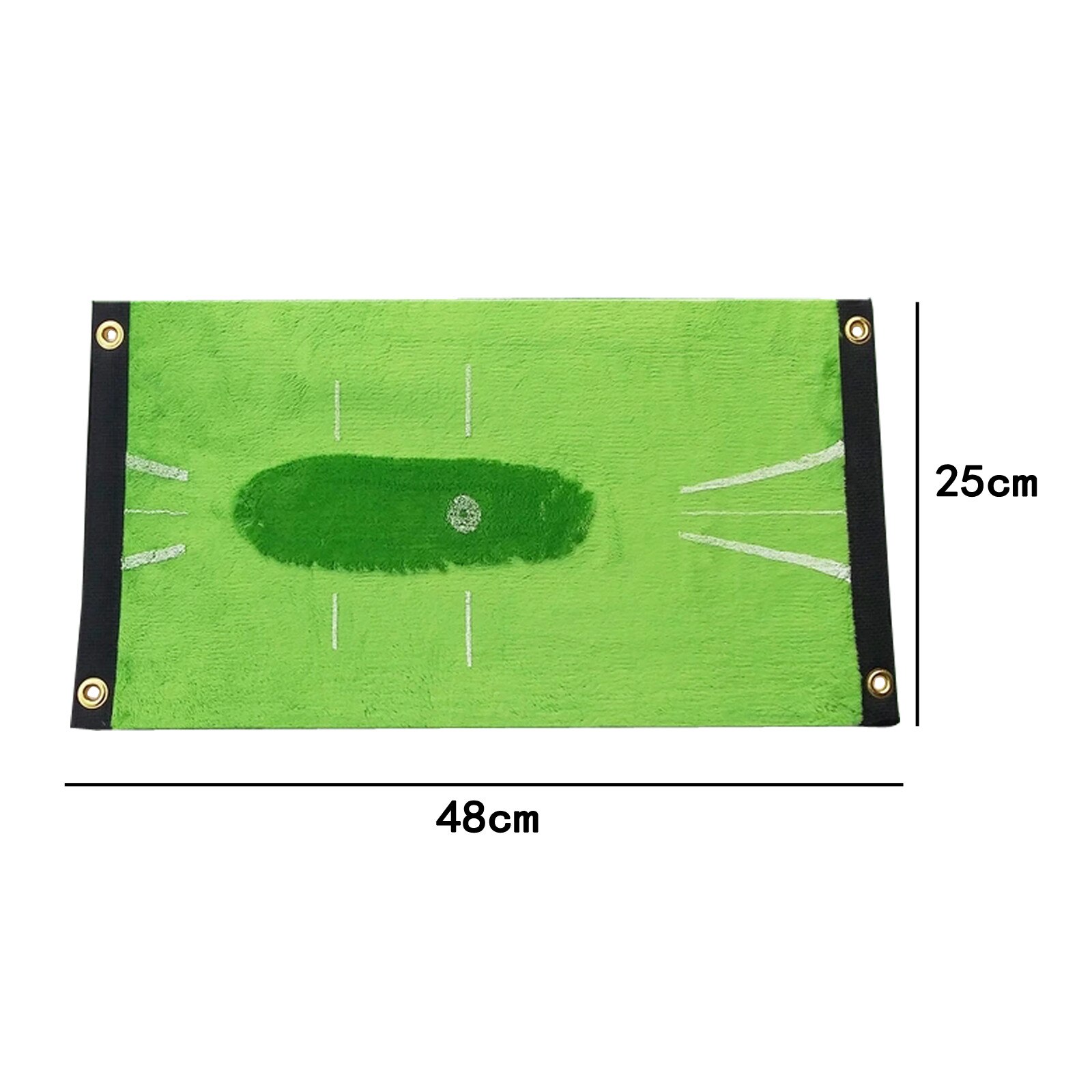 Golf Training Mat Swing Detectie Batting Mini Golf Praktijk Training Aid Game Golf Training Mat En 4Pc Klinknagels Games