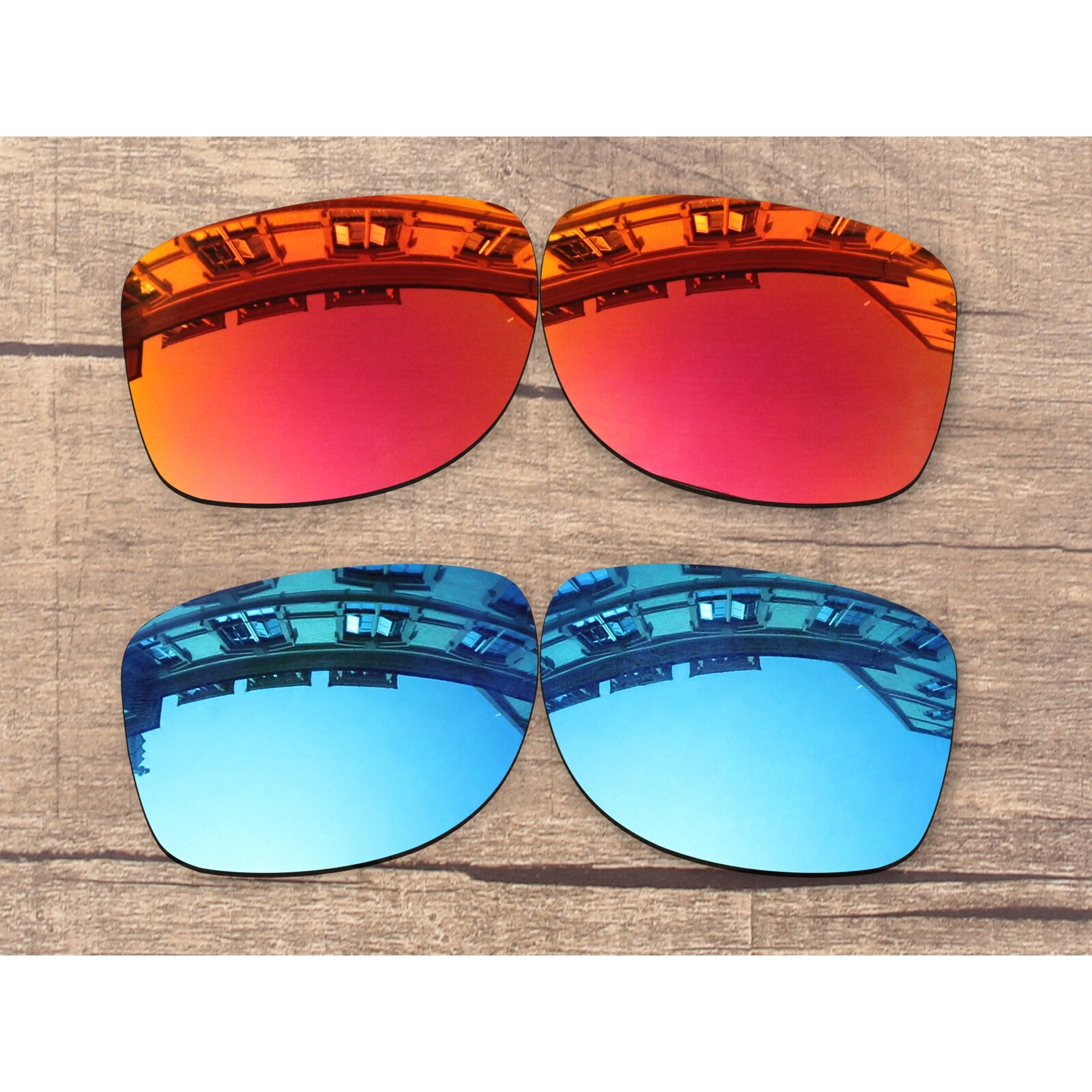 Vonxyz 20 + Kleurkeuzes Gepolariseerde Vervanging Lenzen Voor-Oakley Gauge 8 L OO4124-62 Frame: Ruby-Ice Mirror