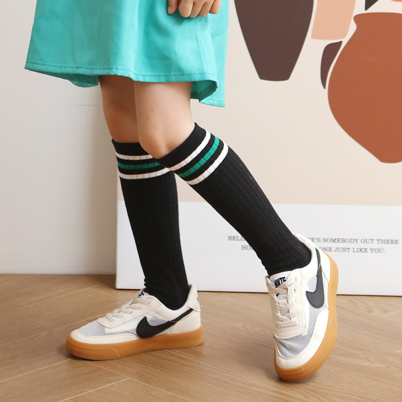 Meisjes Sokken Newstockings Gestreepte Kniekousen College Stijl Kousen Met Schooluniform 3-12 Jaar Oude Kids Kind: 1