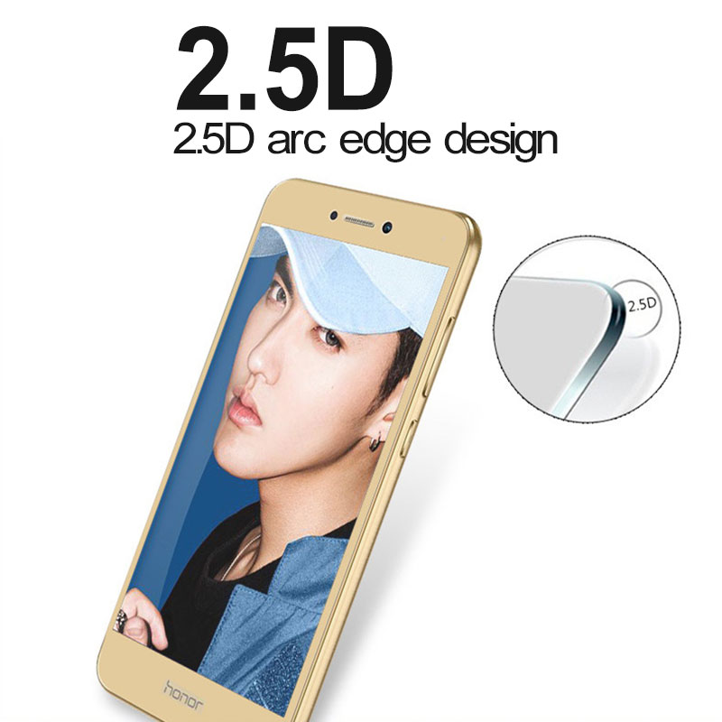 Vollständig gehärtetes Glas für Huawei P8 Lite , Displayschutzfolie für Honor 8 Lite, Glasfolie für Huawei P9 Lite Nova Lite Huawei GR3