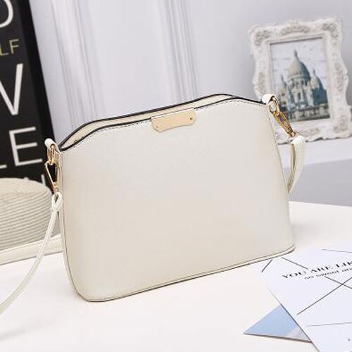 Reprcla Candy Kleur Vrouwen Messenger Bags Casual Shell Schouder Crossbody Tassen Mode Handtassen Dames Party Bag: beige