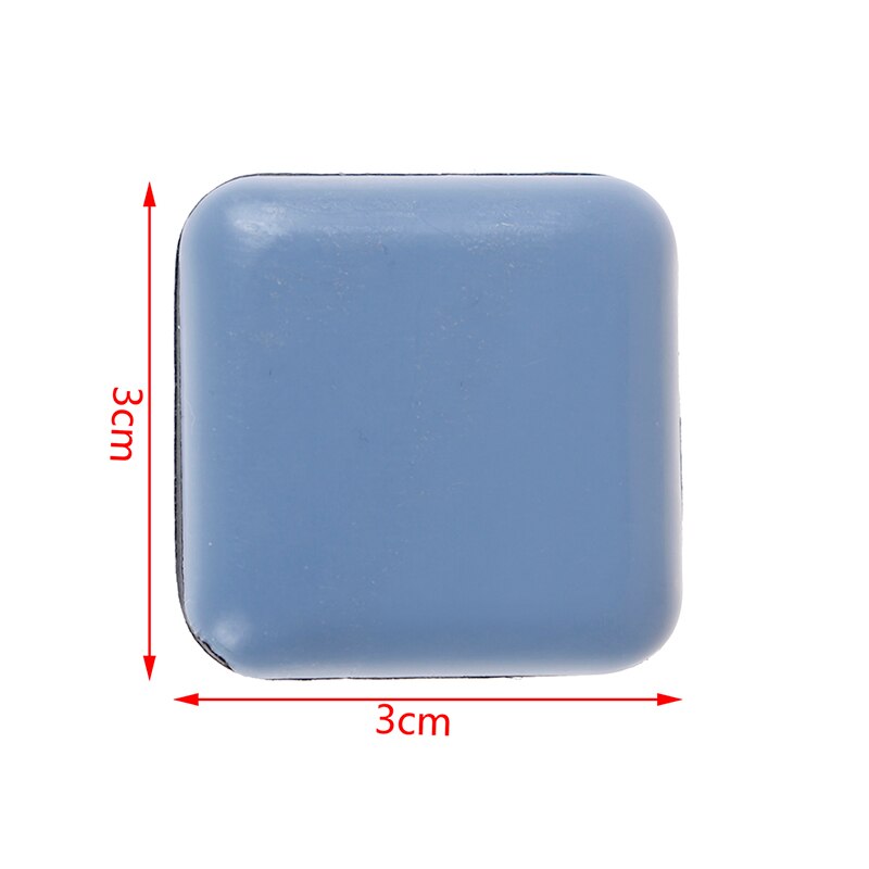 4/6/8 stk magi flytte anti-slitasje gulvmatte glideunderlag møbel bordunderstell beskytter og dalbane teppe bakken 6mm tykkelse: 4 stk  s30