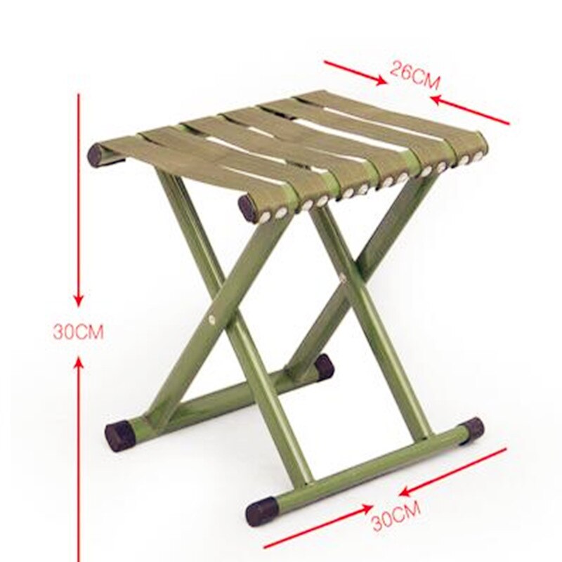 Silla meubles en rotin en osier plissables Tables et chaises d'extérieur pliant Mazha petit tabouret banc Portable chaise de pêche loisirs: Buff