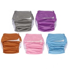 Waterproof Washable Reusable Adult Elderly Cloth Diapers Pocket Nappies for Elderly Disabled