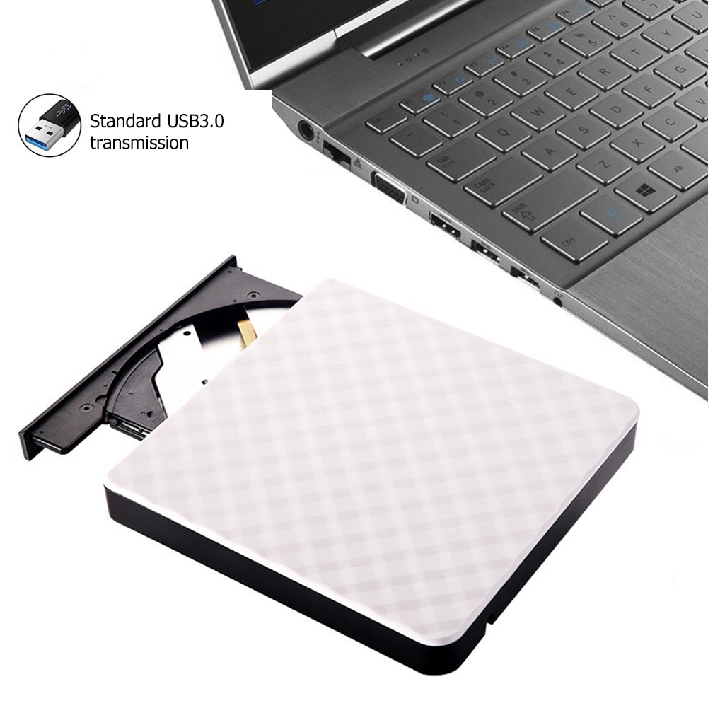 Portable USB3.0 External DVD Burner CD/DVD ROM CD RW Player Optical Drive Writer External DVD Drive Optical Drive