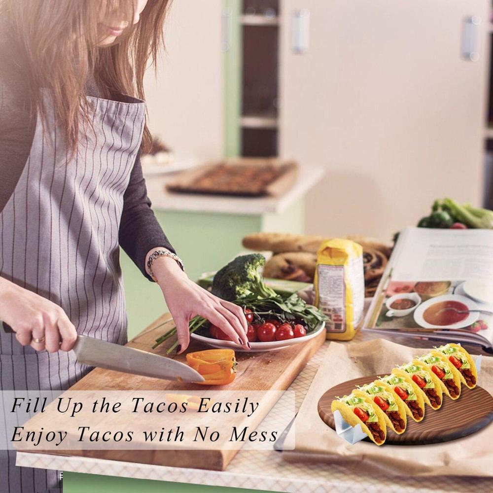 Stainless Steel Taco Holder Stand (Up to 6 Tacos) ... – Grandado