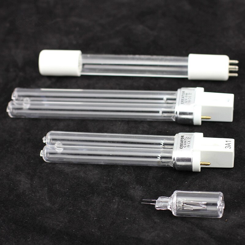 SUNSUN-filtro UV de 3W/5W/7W/9W/10W/13W/24W/36W/55W, lámpara de tubo de estanque, mecha de esterilización de barril con filtro incorporado Original accesorios