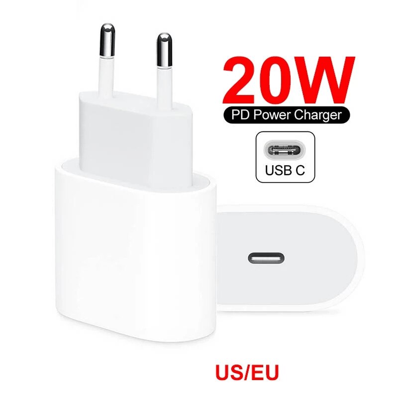 10 stück usb-c pd-ladegerät, 20w qc4.0 qc3.0 usb typ-c schnellladegeräte für handy 12 , 11 x xs pd-ladegeräte