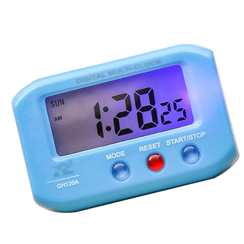 Battery Operated Mini Table Desk Clock Home Car Vehical Office Travel Clock