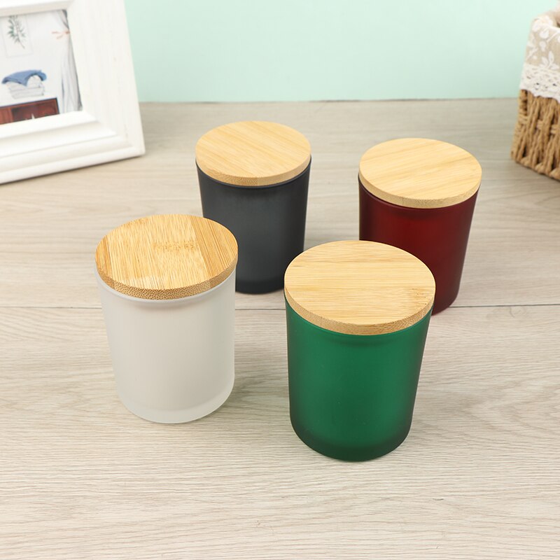 Taza de vela colorida DIY, contenedor de cera de bebida dorada, vela de vidrio, candelabro de aromaterapia, frascos de velas de feliz cumpleaños