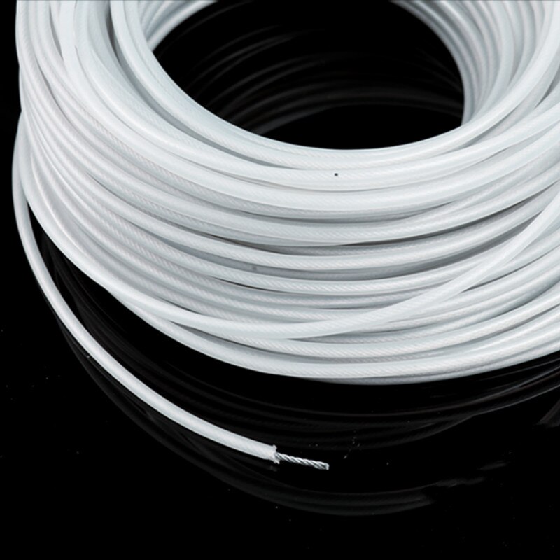 3.0mm 450g Trimmer Wire Rope Cord Line Grass Trimmer Line Inside with Steel Wire, Brush Cutter Nylon Line for Garden Tools Parts