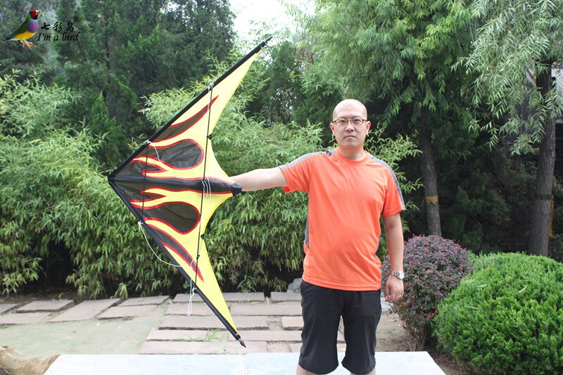Outdoor Fun Sports 1.6m Dual Line Stunt Kite With Handle And Line Good Flying