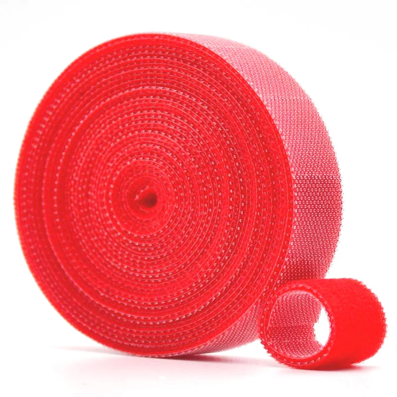 5M/Roll Reusable Fastening Tape Cable Ties Double Side Adhesive Hook and loop Strips Cable Management Tape 10/15/20/30/38/50mm: 25mm / Antique Copper