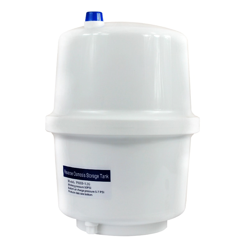 RO Tank 3.2 Gallon Plastic Water Storage Tank for Reverse Osmosis System Water purifier pure water machine parts