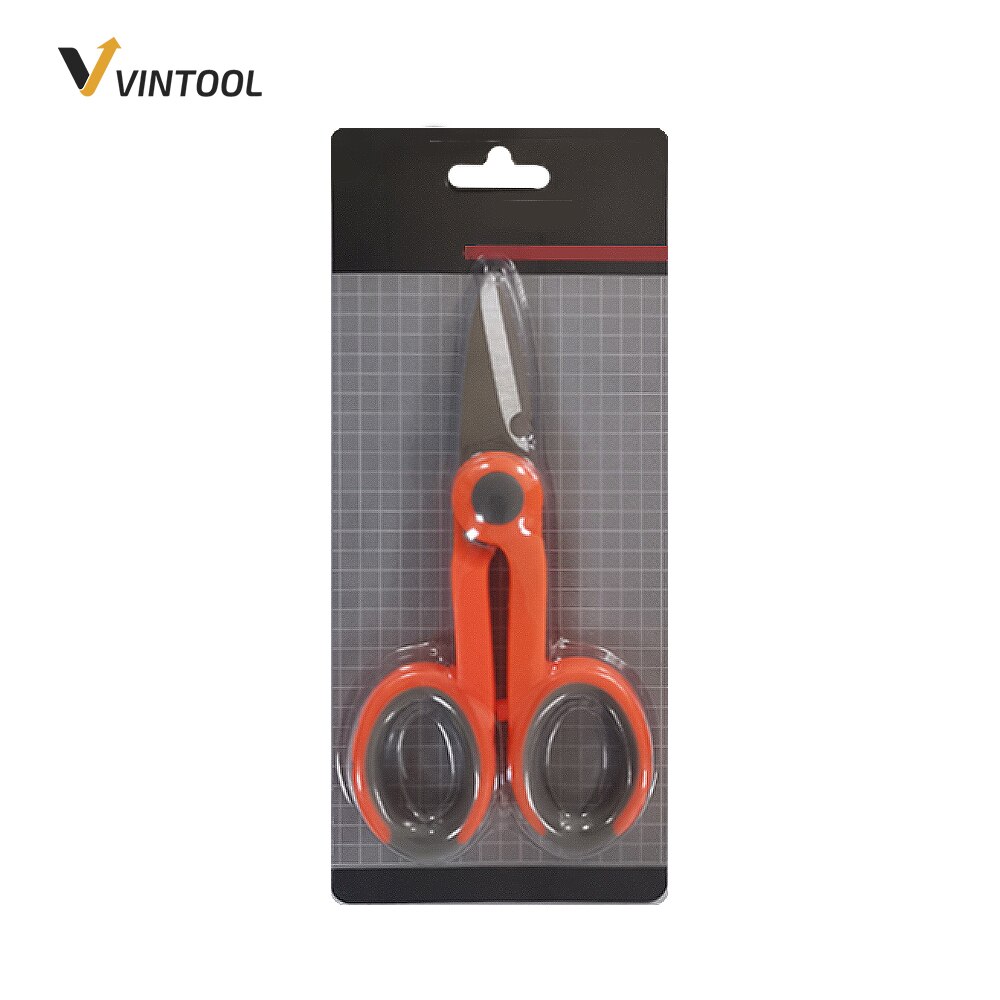 Kevlar Cutter Fiber Optic Tool PVC Non-slip Handle Optical Fiber Scissors