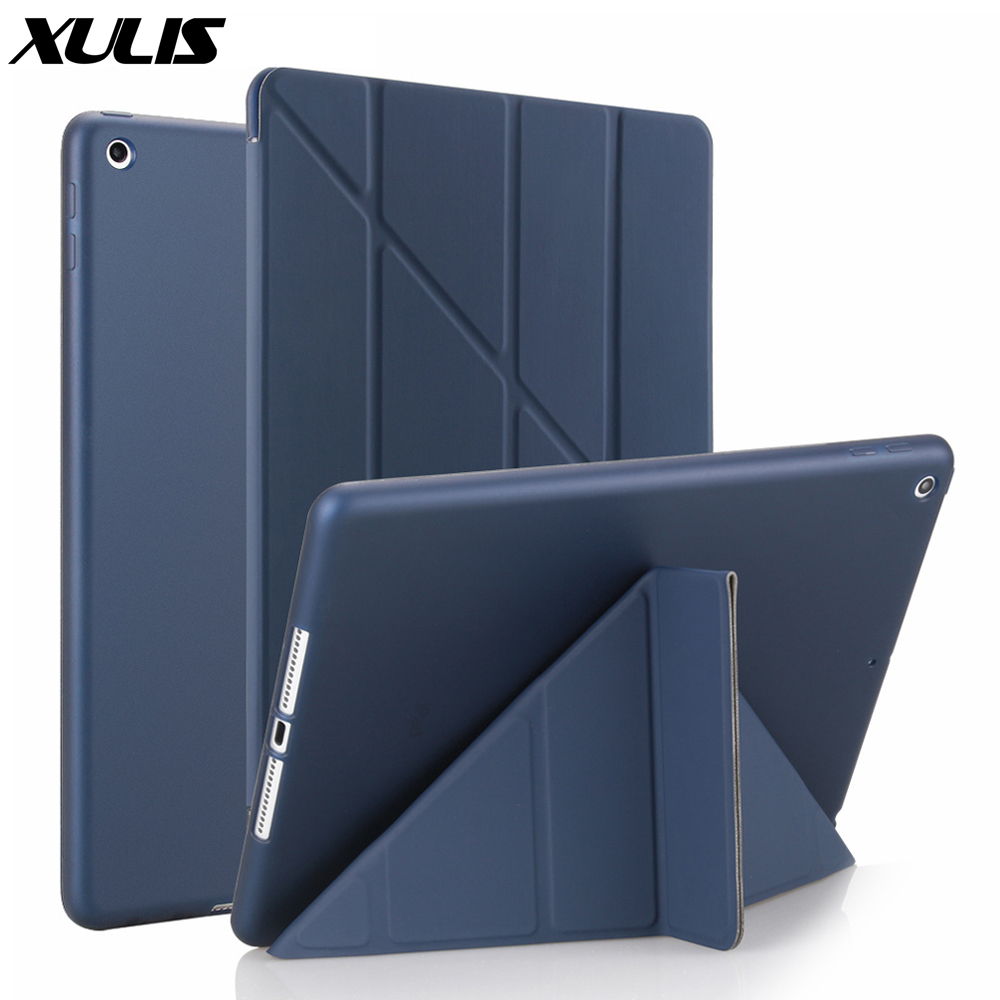 For ipad 9.7 Case Leather Silicone Soft Back Cover Case For ipad 6th Generation Case Smart Cover For ipad 9.7 Case