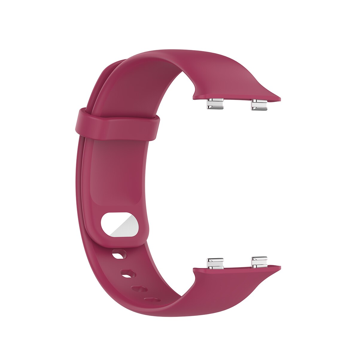 Correa deportiva de repuesto para reloj Oppo, banda de silicona suave de 41mm/46mm: Wine red / 41mm