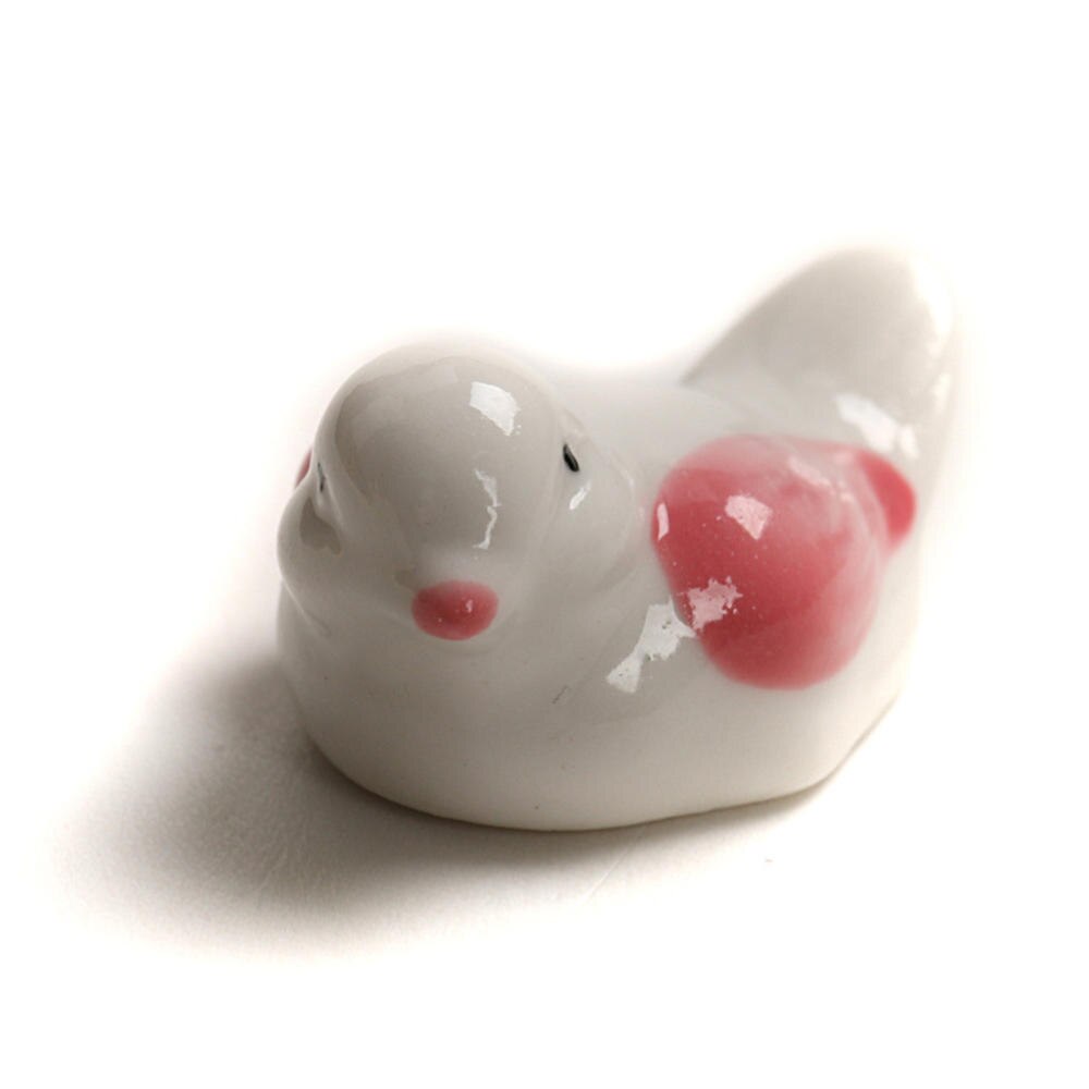 Soporte de cerámica para palillos de estilo japonés, estante para palillos con bonito de animales, almohada, cuidado, artesanía de cocina, vajilla, decoración: 1