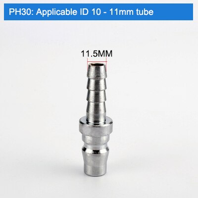 C type Hose Quick connector PP30 SP30 PF30 SF30 PH30 SH30 PM30 SM30 Pneumatic fitting Conector del compresor de aire: PH30