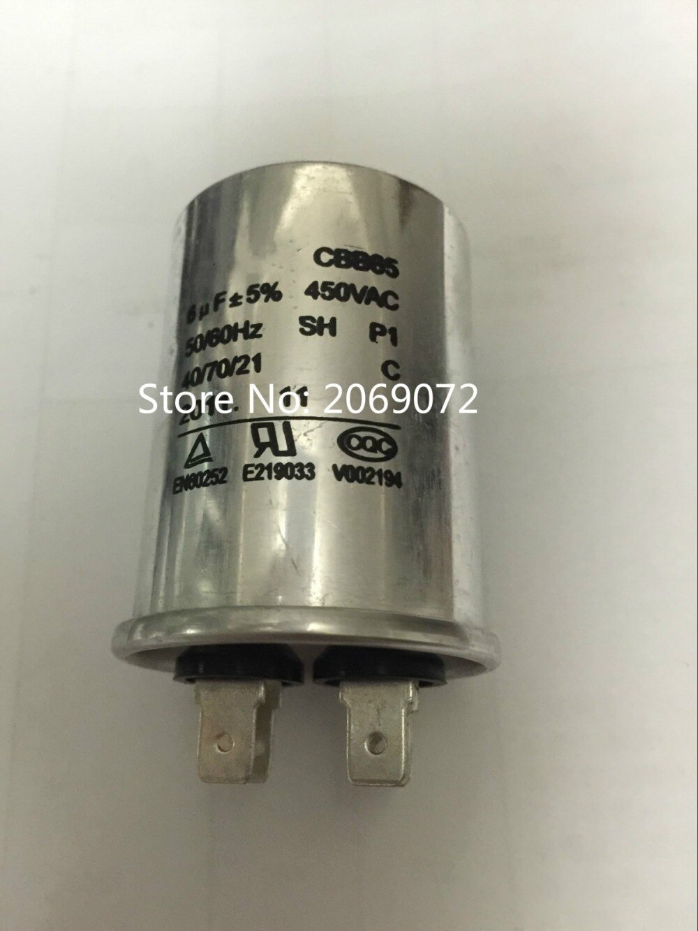 AC Motor Capacitor Air Conditioner Compressor Start Capacitor CBB65 450VAC 6uF