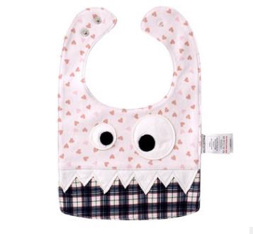 Sunbaby-tissu en coton pour bébés | humoristique de monstre de dessin animé, écharpe d'alimentation pour bébés garçons et filles: C