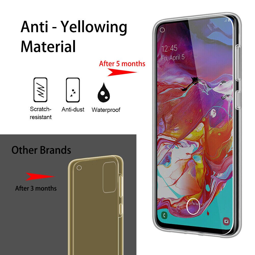 360 Double étui en silicone pour Samsung Galaxy A21S corps Transparent couverture complète pour Samsung A71 A51 A31 A41 A50 A 21S couvre coque