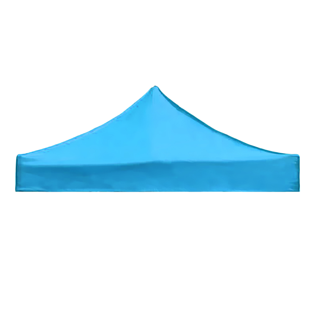 Carré de remplacement auvent Gazebo haut abri de soleil ombre pour l'été-imperméable et Protection UV-choisir les couleurs: Sky Blue as describ