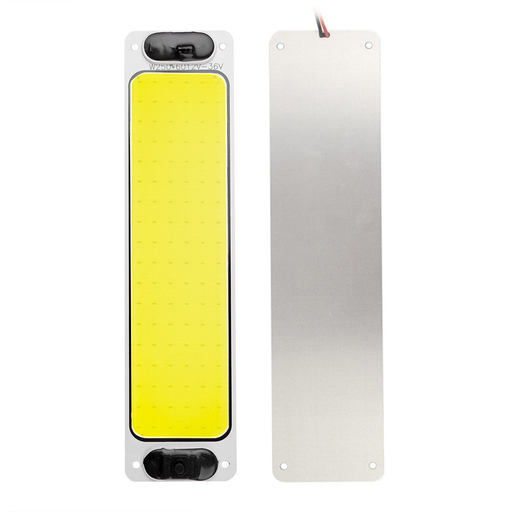 Bil interiørlys 12v-24v x 108 smd cob led panelpærer readling lys bil kuppellys vandtæt selvklæbende lastbillampe: Default Title