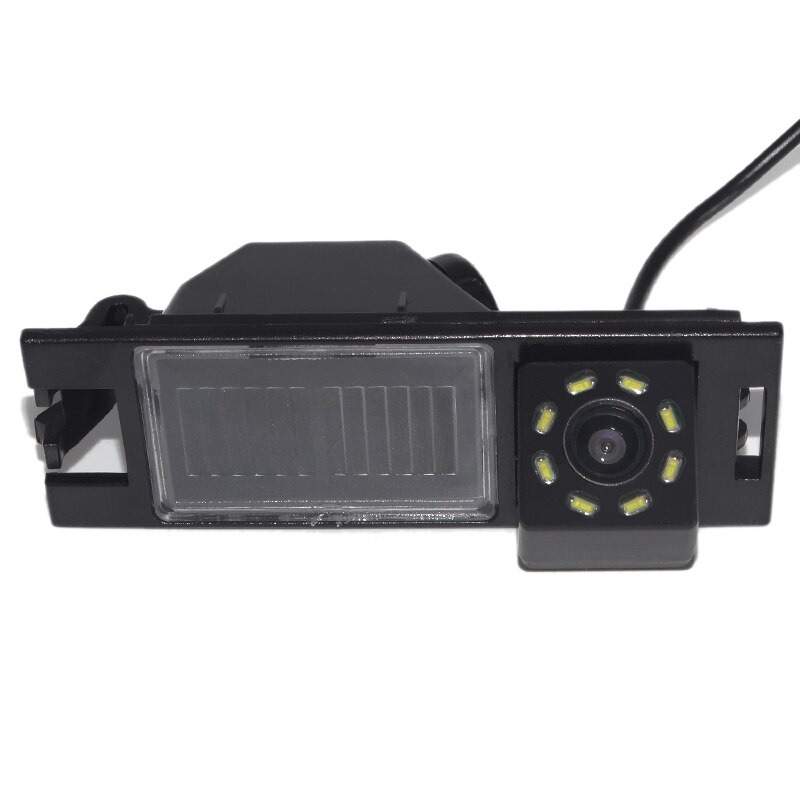 Auto achteruitrijcamera achteruit parkeren reserve 8 led waterdichte nachtzichtcamera voor hyundai tucson  ix35 2006