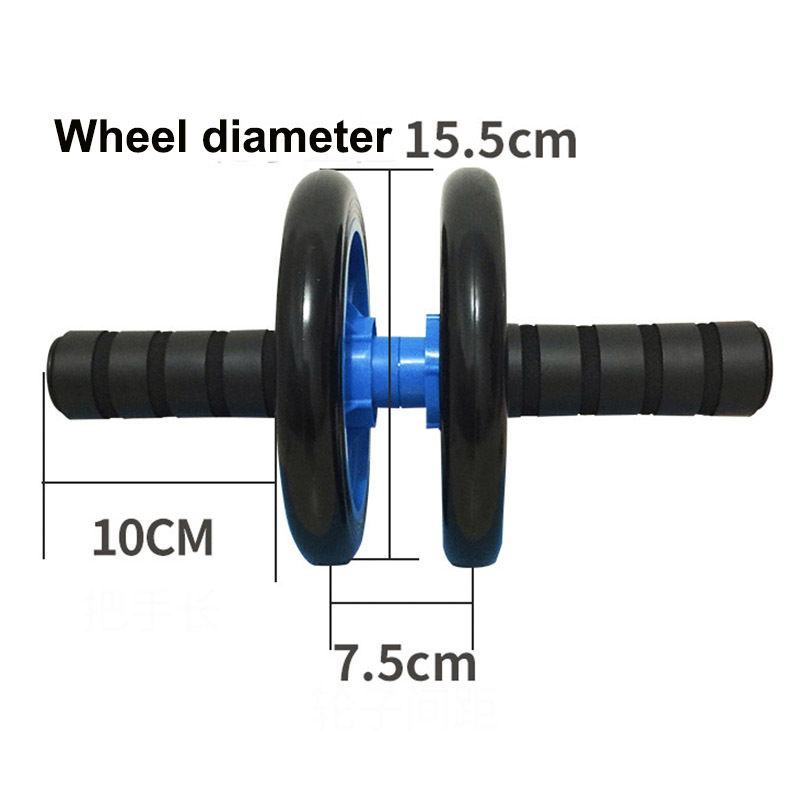 Stille Buik Wiel Thuis Fitnessapparatuur Buikspieren Push-Ups Giant Wiel Buik Abs Machine Ab Roller