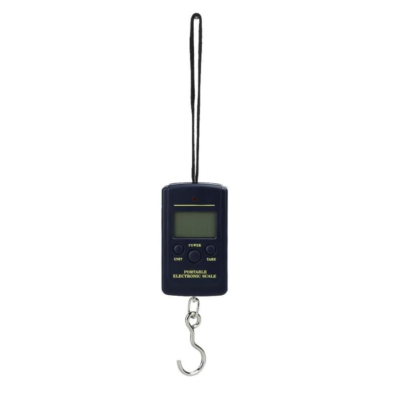 Draagbare 40 kg/10g LED Mini Gewicht Opknoping Weegschalen Elektronische Vissen Bagage Keuken Digital Pocket Weegschalen met Haak