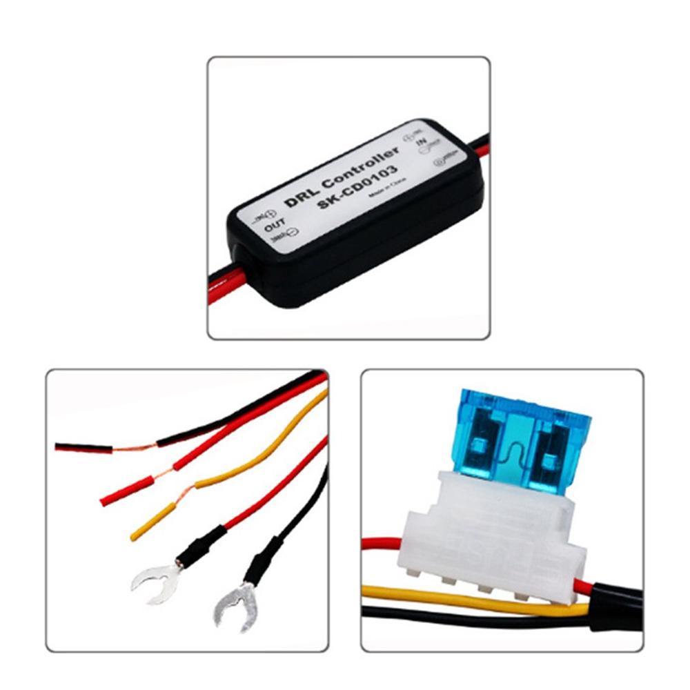 Auto Dagrijverlichting Controllers Intelligente LED Vertraging Controllers Vertraging Dimmer Module