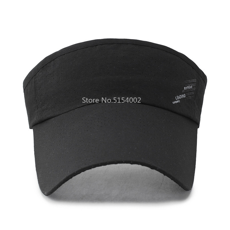 Men Women Air Top Hats Adjustable Visor Headless Outdoor Sports Tennis Golf Running Top Empty Sun Cap Summer Breathable Hats